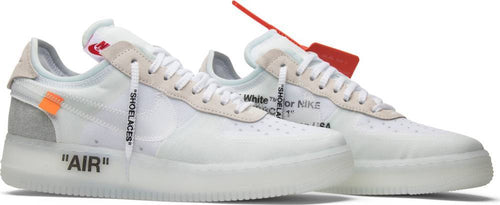 THE 10- NIKE AIR FORCE 1 LOW OFF-WHITE